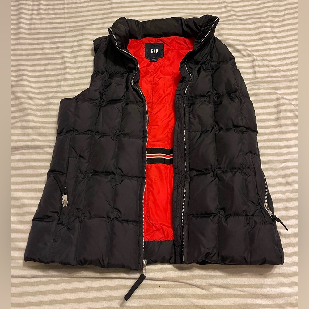 GAP Reversible Puffer Vest XS GUC